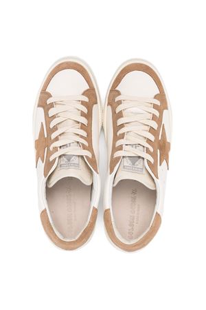 white leather sneakers GOLDEN GOOSE KIDS | GTF00496F00546910566